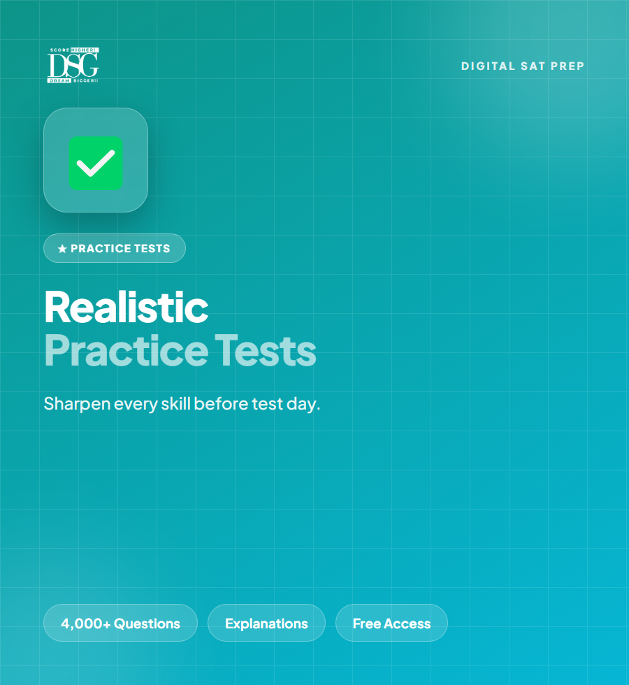 Free Digital SAT Practice Test — DSATGURU